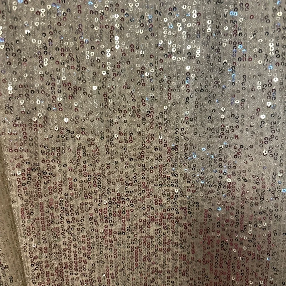 Art Class Silver Sequin Mini Dress